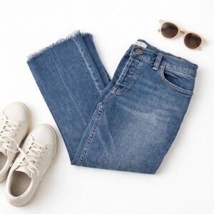 Free People We the Free Button Fly Austin Straight Leg Jeans Size 29